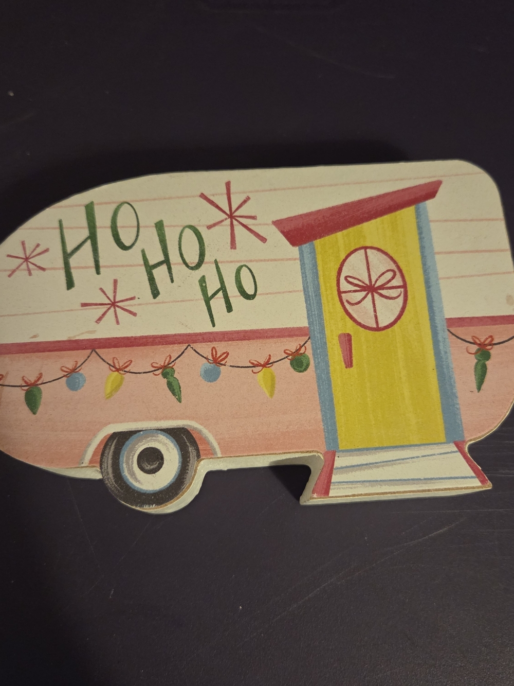 Vintage Style Holiday Camper Decor